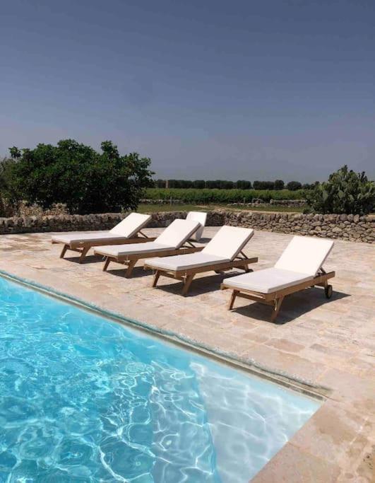 Masseria Angiulli Piccolo Contrada Angiulli 74023 Grottaglie Vila Villa Castelli Exterior foto