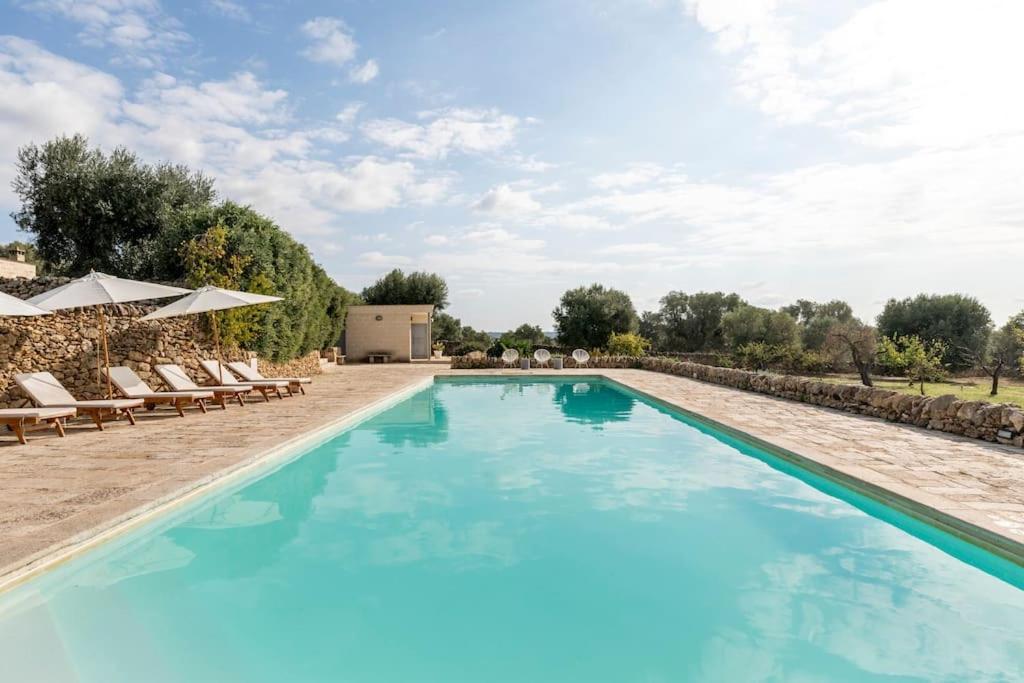 Masseria Angiulli Piccolo Contrada Angiulli 74023 Grottaglie Vila Villa Castelli Exterior foto