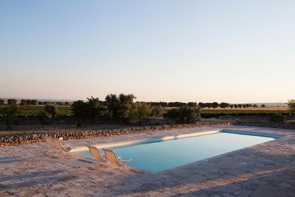 Masseria Angiulli Piccolo Contrada Angiulli 74023 Grottaglie Vila Villa Castelli Exterior foto